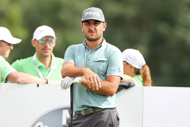 Moosinning Stephan Jaeger (GER) am Abschlag, Tee , BMW International Open 2015, Tag 1, Golf, 25.06.2015 , Copyright: Kolbert Eibner-Pressefoto EP_CKT