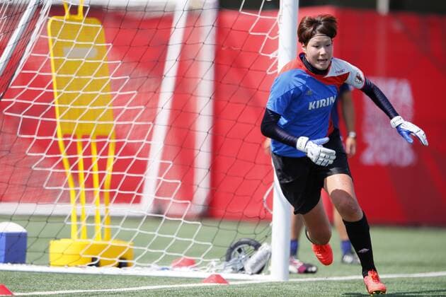 Erina Yamane (JPN), JUNE 25, 2015 - Football Soccer : Japan national team Nationalteam official training session before the FIFA Women s World Cup Canada 2015 Quarterfinal match at Clareview Park, Edmonton, Canada. NoxThirdxPartyxSales  (qdwa041278)