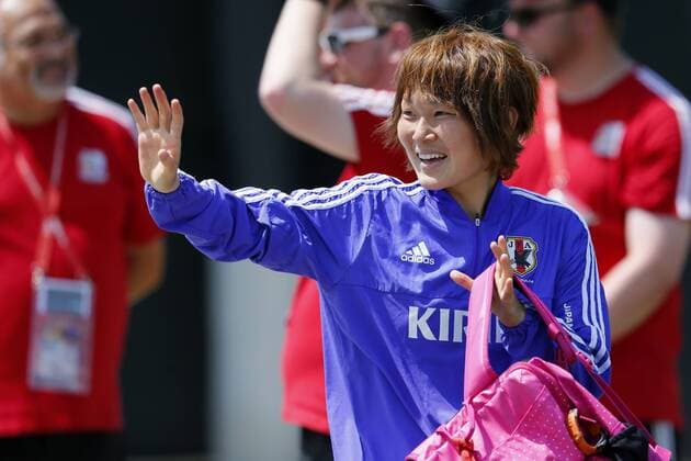 Mizuho Sakaguchi (JPN), JUNE 25, 2015 - Football Soccer : Japan national team Nationalteam official training session before the FIFA Women s World Cup Canada 2015 Quarterfinal match at Clareview Park, Edmonton, Canada. NoxThirdxPartyxSales  (qdwa041296)