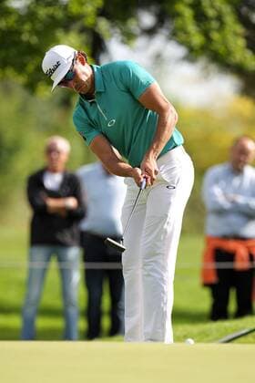 Moosinning Rafa Cabrera-Bello (ESP) beim Putten , BMW International Open 2015, Tag 1, Golf, 25.06.2015 , Copyright: Kolbert Eibner-Pressefoto EP_CKT