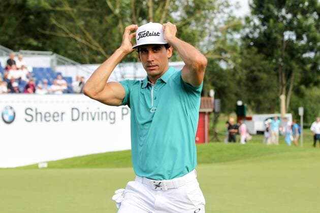 Moosinning Rafa Cabrera-Bello (ESP) auf dem Green , BMW International Open 2015, Tag 1, Golf, 25.06.2015 , Copyright: Kolbert Eibner-Pressefoto EP_CKT