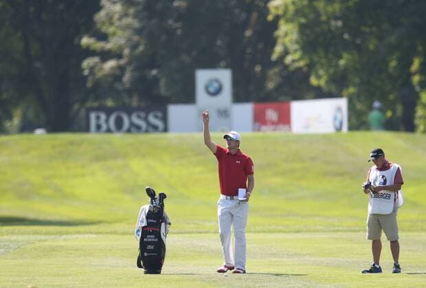 GOLF - BMW International Open 2015 MOOSINNING,GERMANY,26.JUN.15 - GOLF - European Tour, BMW International Open, GC Muenchen Eichenried. Image shows Bernd Wiesberger (AUT). GEPAxpictures xAndreasxPranter