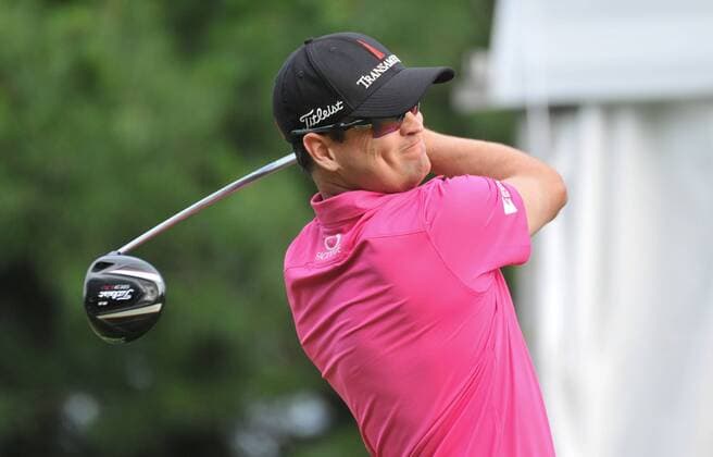 Aktuell Golf, PGA Tour, Travelers Championship in Cromwell Zach Johnson in action during the Travelers Golf Championship at TPC River Highlands, Cromwell, Connecticut. Gregory Vasil Cal Media PGA Golf Herren 2015: Travelers Championship JUN 26 - ZUMAc04_
