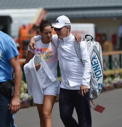2015 Wimbledon Championships Wimbledon ,London , England Ana Ivanovic Serbien und Bastian Schweinsteiger Deutschland