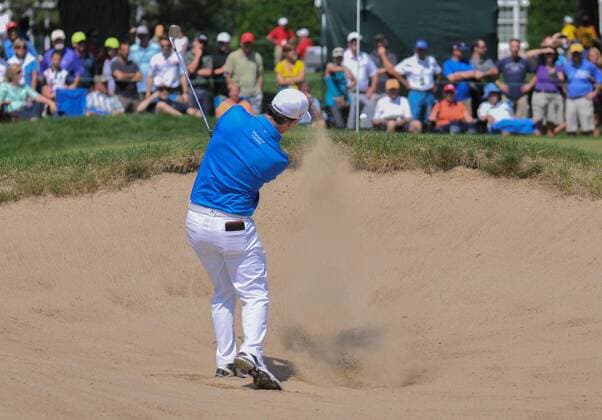 Kevin Streelman in action during the Travelers Golf Championship at TPC River Highlands, Cromwell, Connecticut. Gregory Vasil Cal Media PGA Golf Herren 2015: Travelers Championship JUN 26 - ZUMAc04_