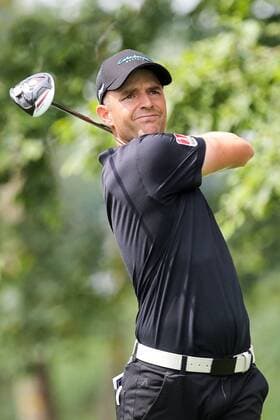 Aktuell Golf, BMW International Open in München Eichenried Moosinning Marcel Schneider (GER) am Abschlag, Tee , BMW International Open 2015, Tag 3, Golf, 27.06.2015 , Copyright: Kolbert Eibner-Pressefoto EP_CKT
