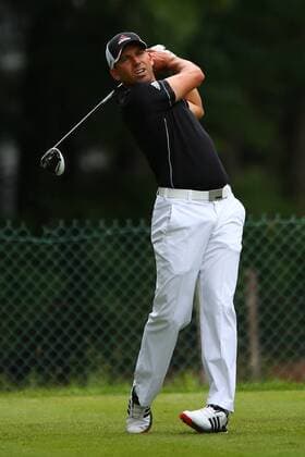 Aktuell Golf, PGA Tour, Travelers Championship in Cromwell June 27, 2015 - Cromwell, Connecticut, U.S - Sergio Garcia tees off the 4th tee during the third round of the Travelers Championship at TPC River Highlands in Cromwell, Connecticut. Golf 2015 - Travelers Championship - Round 3 - ZUMAc119