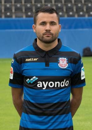 27.06.2015, xfux, Fussball 2.Bundesliga, FSV Frankfurt Fototermin, v.l. Porträttermin 2015 2016 Denis Mangafic (FSV Frankfurt) Portrait