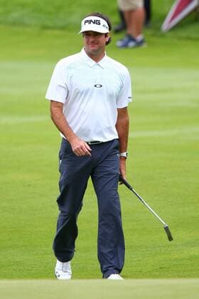 June 27, 2015 - Cromwell, Connecticut, U.S - Bubba Watson approaches the 17th green during the third round of the Travelers Championship at TPC River Highlands in Cromwell, Connecticut. Golf 2015 - Travelers Championship - Round 3 - ZUMAc119