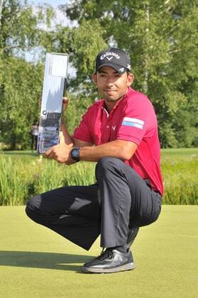 Pablo Larrazabal BMW International Open Golf, golfen Green Fairway Golfclub Eichenried München 28. Juni 2015