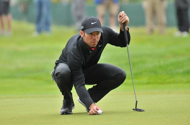 Paul Casey in action during the Travelers Golf Championship at TPC River Highlands, Cromwell, Connecticut. Gregory Vasil Cal Media PGA Golf Herren 2015: Travelers Championship JUN 28 - ZUMAc04_