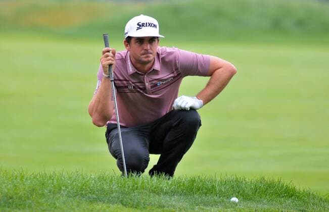 Keegan Bradley in action during the Travelers Golf Championship at TPC River Highlands, Cromwell, Connecticut. Gregory Vasil Cal Media PGA Golf Herren 2015: Travelers Championship JUN 28 - ZUMAc04_