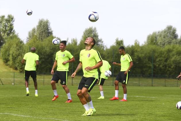 Eric Bautheac FOOTBALL : Reprise Entrainement LOSC - 29 06 2015 GwendolineLeGoff Panoramic 