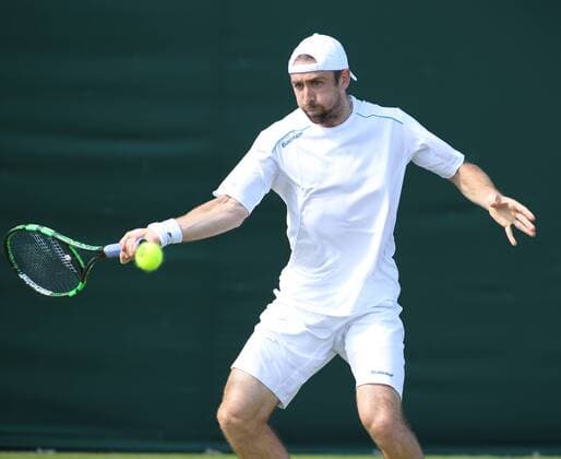 TENNIS - ATP Tennis Herren Wimbledon 2015 LONDON,ENGLAND,29.JUN.15 - TENNIS - ATP World Tour, Wimbledon 2015, Grand Slam. Image shows Benjamin Becker (GER). GEPAxpictures xAlanxGrieves