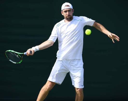 TENNIS - ATP Tennis Herren Wimbledon 2015 LONDON,ENGLAND,29.JUN.15 - TENNIS - ATP World Tour, Wimbledon 2015, Grand Slam. Image shows Benjamin Becker (GER). GEPAxpictures xAlanxGrieves