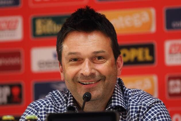 CHRISTIAN HEIDEL EROEFFNUNGSPRESSEKONFERENZ SAISON 2015 16 MAINZ 05 MAINZ 