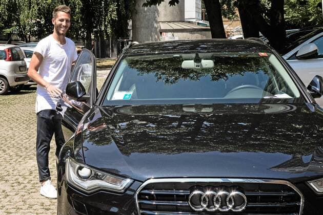 ANDREA BORTOLACCI, AUDI MILAN 2015-16 VISITE MEDICHE ANDREA BORTOLACCI