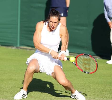 TENNIS - WTA Tennis Damen Wimbledon 2015 LONDON,ENGLAND,29.JUN.15 - TENNIS - WTA Tour, Wimbledon 2015, Grand Slam. Image shows Andrea Petkovic (GER). GEPAxpictures xAlanxGrieves