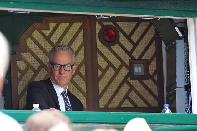 John McEnroe TENNIS : Tournoi de Wimbledon 2015 - 29 06 2015 TennisMagazine Panoramic 