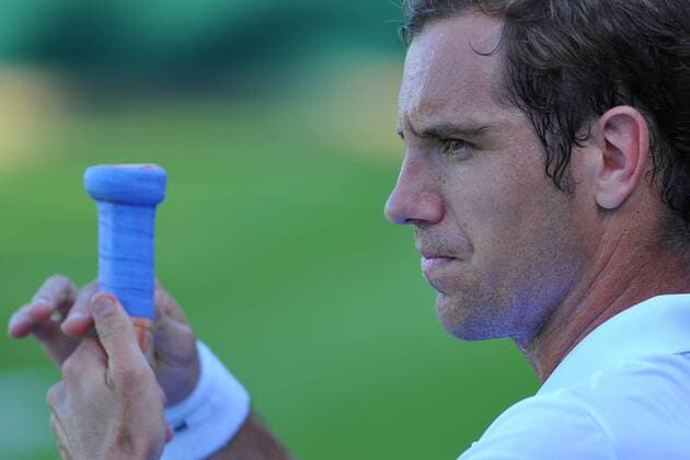 Richard Gasquet (Fra) TENNIS : Tournoi de Wimbledon 2015 - 29 06 2015 TennisMagazine Panoramic 