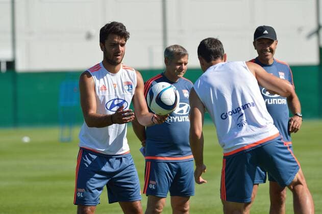 Clement Grenier FOOTBALL : Trainingsauftakt Olympique Lyon - Ligue 1 - 30 06 2015 FredericChambert 