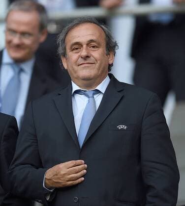 FUSSBALL: UEFA U21 U 21 EUROPAMEISTERSCHAFT 2015 FINALE Schweden - Portugal 30.06.2015 Uefa-Praesident Michel Platini auf der Tribuene 