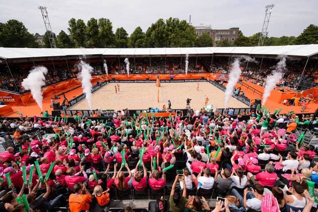 28.06.2015, Den Haag, Hofvijver Stadion World Championships Weltmeisterschaft 2015, Vorrunde Übersicht Uebersicht Hofvijver Stadion Feature