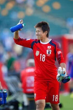 Ayumi Kaihori (JPN), JULY 1, 2015 - Football Soccer : Ayumi Kaihori of Japan applauds the fans after winning the FIFA Women s World Cup Canada 2015 Semi-final match between Japan 2-1 England at Commonwealth Stadium in Edmonton, Canada. Noxthirdxpartyxsales  (jwhb006370)