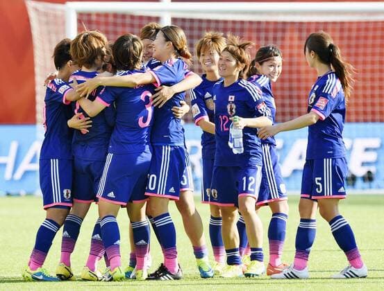 Holders Japan beat England to reach Women s World Cup final Players of Nadeshiko Japan celebrate after defeating England 2-1 in a Women s World Cup semifinal in Edmonton, Canada, on July 1, 2015. Japan will meet the United States in the final for the second tournament in a row. 