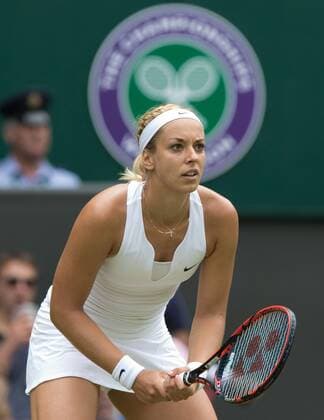 Sabine Lisicki (GER) Tennis - Wimbledon 2015 - Grand Slam ITF ATP Tennis Herren WTA Tennis Damen - AELTC - London - - Great Britain - 2 July 2015. Juergen Hasenkopf