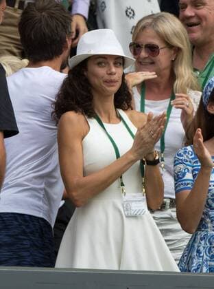 Lilly Becker in der Spielerloge, Tennis - Wimbledon 2015 - Grand Slam ITF ATP Tennis Herren WTA Tennis Damen - AELTC - London - - Great Britain - 2 July 2015. Juergen Hasenkopf