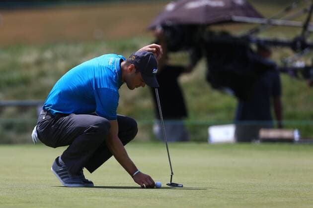 Aktuell Golf, Martin Kaymer bei den French Open July 2, 2015 - St Quentin En Yvelines, Yvelines, France - German player MARTIN KAYMER in action during the first round of the Alstom French Open at the Golf National of Saint Quentin en Yvelines Golf 2015 - Open de France - Round 1 - ZUMAp119