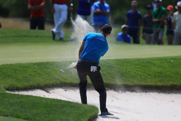 Aktuell Golf, Martin Kaymer bei den French Open July 2, 2015 - St Quentin En Yvelines, Yvelines, France - German player MARTIN KAYMER in action during the first round of the Alstom French Open at the Golf National of Saint Quentin en Yvelines Golf 2015 - Open de France - Round 1 - ZUMAp119