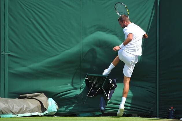 Benoit Paire (Fra) TENNIS : Wimbledon 2015 - 02 07 2015 TennisMagazine 
