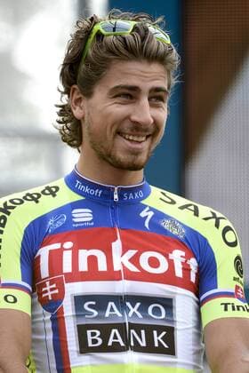 - UTRECHT, NETHERLANDS: Slovakian Peter Sagan of Tinkoff-Saxo pictured during the team presentation before the start of the 102nd edition of the Tour de France cycling race, Thursday 02 July 2015 in Utrecht, The Netherlands. This year s Tour de France will start on Saturday. DIRKxWAEM  x04656276x