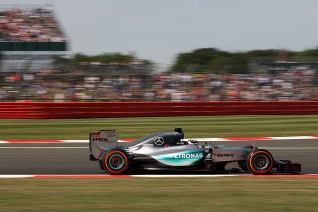 British Grand Prix, Silverstone 2 - 5 July 2015 03.07.2015 - Free Practice 1, Lewis Hamilton (GBR) Mercedes AMG F1 W06 
