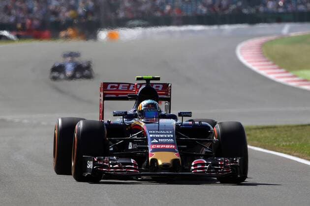 British Grand Prix, Silverstone 2 - 5 July 2015 03.07.2015 - Free Practice 1, Carlos Sainz Jr (ESP) Scuderia Toro Rosso STR10 