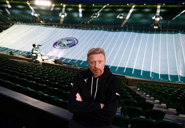 BECKER Boris in Wimbledon auf dem Center Court in seinem Wohnzimmer Vor 30 Jahren gewann Boris Becker das erste mal in Wimbledon Wimbledon den 26.06.2015 