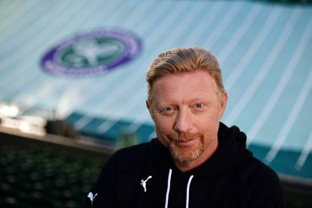 BECKER Boris in Wimbledon auf dem Center Court in seinem Wohnzimmer Vor 30 Jahren gewann Boris Becker das erste mal in Wimbledon Wimbledon den 26.06.2015 