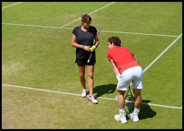 Aktuell Tennis, Wimbledon, Tag 5, Training Andy Murray 03 07 2015. London, United Kingdom. Andrew Murray training on day 5 of the Wimbledon Tennis Championships.  xAndrewxParsonsx xixImagesx IIM-10679-0034