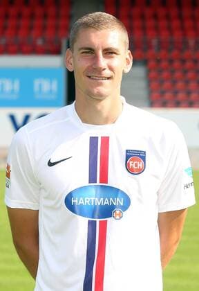 Heidenheim Kevin Kraus ( 1.FC Heidenheim ) 1.FC Heidenheim, Portraettermin 2015 2016,Portraet, Fussball, 2.Bundesliga, 03.07.2015 Copyright: Eibner-Pressefoto Langer