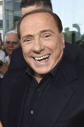 Milan, Milan House-Presentation New Milan Coach . Pictured Silvio Berlusconi  xFurlanx