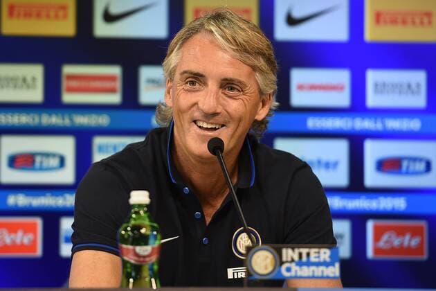 Aktuell Fußball, Italien, PK Inter Mailand Appiano Gentile (Co) 03 07 2015 - PK Inter Mailand Roberto Mancini 
