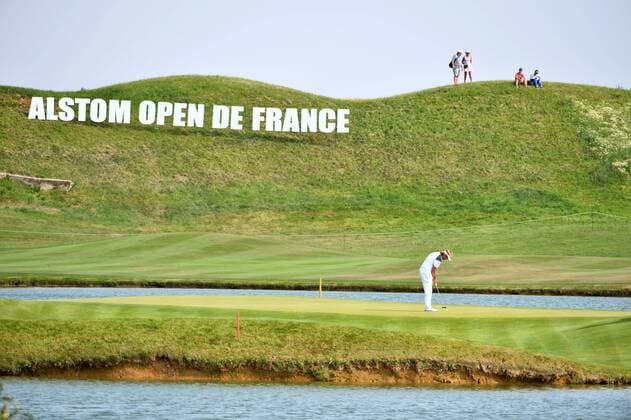 Victor Dubuisson (fra) - illustration golf national GOLF : Alstom Open de France - European Tour - 03 07 2015 AnthonyBIBARD FEPx 