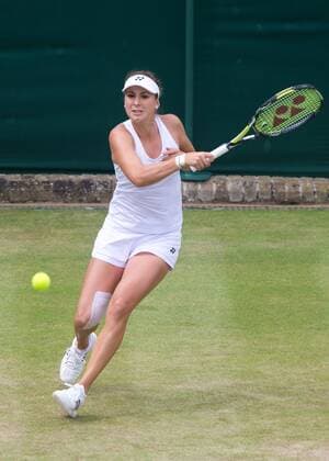 Belinda Bencic (SUI) Tennis - Wimbledon 2015 - Grand Slam ITF ATP Tennis Herren WTA Tennis Damen - AELTC - London - - Great Britain - 3 July 2015. Juergen Hasenkopf