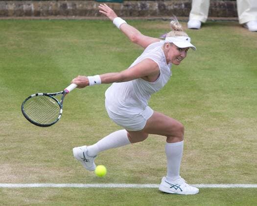 Bethanie Mattek-Sands (USA) Tennis - Wimbledon 2015 - Grand Slam ITF ATP Tennis Herren WTA Tennis Damen - AELTC - London - - Great Britain - 3 July 2015. Juergen Hasenkopf