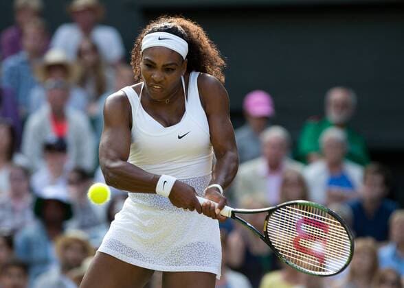 Serena Williams (USA) Tennis - Wimbledon 2015 - Grand Slam ITF ATP Tennis Herren WTA Tennis Damen - AELTC - London - - Great Britain - 3 July 2015. Juergen Hasenkopf