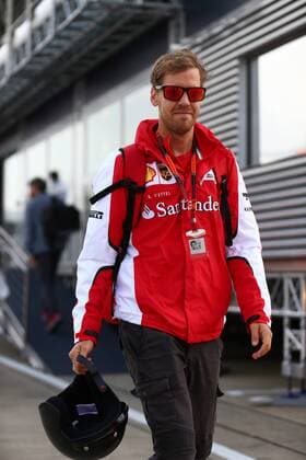 British Grand Prix, Silverstone 2 - 5 July 2015 04.07.2015 - Sebastian Vettel (GER) Scuderia Ferrari SF15-T 