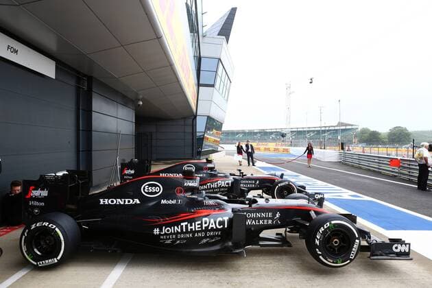 British Grand Prix, Silverstone 2 - 5 July 2015 04.07.2015 - McLaren Honda MP4-30 