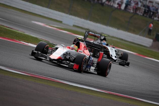 British Grand Prix, Silverstone 2 - 5 July 2015 04.07.2015 - Free Practice 3, Roberto Merhi (ESP) Manor Marussia F1 Team 